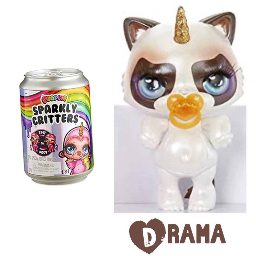 Poopsie Sparkly Critter ~DRAMA~ Grumpy Cat NEW